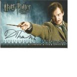 David Thewles as Remus Lupin signed Harry Potter and the Half Blood Prince autographed Artbox