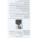 Rare BOB Signature Of Sergeant (Later) Flight Lieutenant Edward William Cranwell DFC 610 Squadron