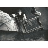 Norman Lloyd signed 7x5 b/w photo. Good Condition. All signed pieces come with a Certificate of