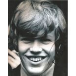 Peter Noone signed 10x8 b/w photo. Good Condition. All signed pieces come with a Certificate of