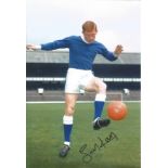 Tony Kay Signed 1962 Everton 8x12 Photo. Good Condition. All signed pieces come with a Certificate