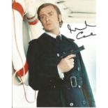 Michael Caine signed 10x8 colour photo. Good Condition. All signed pieces come with a Certificate of