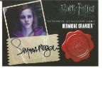 Emma Watson as Hermione Granger signed Harry Potter and the Deathly Hallows Part 2 Artbox trading