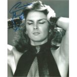 Caroline Munro Starcrash hand signed 10 x 8 inch photo. This beautiful hand-signed photo depicts