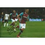 Manuel Lanzini Signed West Ham 8x12 Photo. Good Condition. All signed pieces come with a Certificate