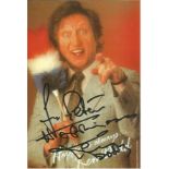 Ken Dodd Comedian Signed Photo. Good Condition. All signed pieces come with a Certificate of