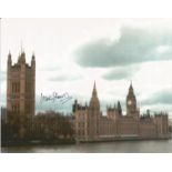 Sir Hartley Shawcross Politician Signed Houses Of Parliament 8x10 Photo. Good Condition. All