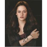 Kristen Stewart signed 10x8 colour Twilight photo. Good Condition. All signed pieces come with a