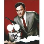 Robert Vaughan signed 10 x 8 colour The Man From Uncle Portrait Photo, from in person collection