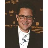 JJ Abrams signed 10 x 8 colour Photoshoot Portrait Photo, from in person collection autographed