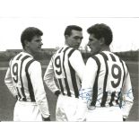 Autographed Ray Crawford B/W Photo, Measuring 8" X 6" This Superb Photo Depicts West Bromwich