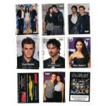 Vampire Diaries Limited edition collection of 6 autographed 258 West trading cards. Each card has