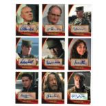 Indiana Jones Kingdom of the Crystal Skull Limited edition collection of 10 autographed Topps