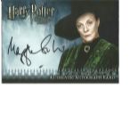 Maggie Smith a Minerva McGonagall signed Harry Potter and the Half Blood Prince autographed Artbox