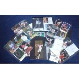 Tennis signed collection. 55 items mainly 6x4 colour photos. Some of signatures included are
