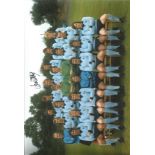 Colin Stein Signed 1974/75 Coventry City Team 8x12 Photo. Good Condition. All signed pieces come