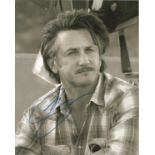 Sean Penn signed 10 x 8 colour Photoshoot Portrait Photo, from in person collection autographed at