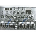 Mike Tribilcock & Derek Temple Signed Everton 1966 Fa Cup Winners 8x12 Photo. Good Condition. All