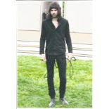 Sergio Pizzorno member of Kasabian signed 12x8 colour photo. Good Condition. All signed pieces