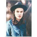 James Bay signed 12x8 colour photo. English singer-songwriter and guitarist. Good Condition. All