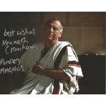Kenneth Cranham signed 10 x 8 colour Rome Landscape Photo, from in person collection autographed