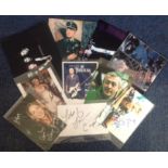 TV/Film/Music signed collection. 10 items. Includes, Caprice large signature piece. Paolo Gregoletto