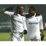 Jermaine Defoe signed 10 x 8 colour Footballer Landscape Photo, from in person collection
