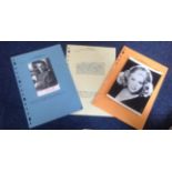 TV/film signed collection. 3 signed items which includes 7x5 b/w photo signed by Dolores Gray, 6x4