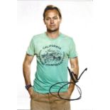 Jason Donovan signed 10 x 8 colour Photoshoot Portrait Photo, from in person collection