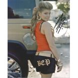 Fergie signed 10 x 8 colour Photoshoot Portrait Photo, from in person collection autographed at