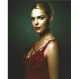 Katherine Keigl signed 10 x 8 colour Photoshoot Portrait Photo, from in person collection