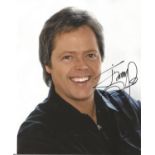 Jimmy Osmond signed 10 x 8 colour Photoshoot Portrait Photo, from in person collection autographed