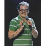 Alan Carr signed 10 x 8 colour Stand up Tour Portrait Photo, from in person collection autographed