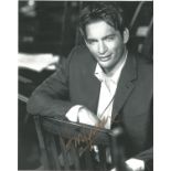 Harry Connick Jr signed 10 x 8 b/w Photoshoot Portrait Photo, from in person collection