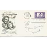 Jeanie Russell signed USA FDC. Good Condition. All signed pieces come with a Certificate of