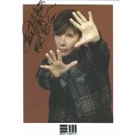Eric Martin signed 12x8 colour photo. American rock singer/musician active throughout the 1980s,