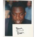 Danny Mason signed white card with 10x8 colour photo. Good Condition. All signed pieces come with