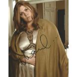 Katy Brand signed 10 x 8 colour Photoshoot Portrait Photo, from in person collection autographed