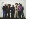 Charlie Watts signed 7x5 colour photo. Dedicated. Good Condition. All signed pieces come with a