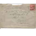 Napoleonic interest braid from Napoleon or Wellingtons carriage. Twelve 1917 letter from Shorncliffe