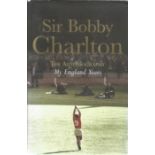 Football Sir Bobby Charlton The Autobiography hardback book signed on the inside title page by Bobby