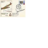 Grp Capt Douglas Bader DSO DFC, Gen Adolf Galland KC signed 1971 SC30 RAF Uxbridge Spitfire cover.