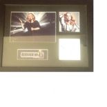 Adele signature piece framed and mounted to 44 x 34cm. Good Condition. All signed pieces come with a