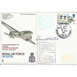 Barnes Wallis signed RAF Benson signed cover. WW2 Dambuster bouncing bomb inventor. Good