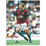 Paul Merson Signed Aston Villa 8x10 Photo. Good Condition. All signed pieces come with a Certificate