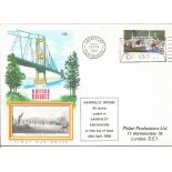 British Bridges FDC. Good Condition. All signed pieces come with a Certificate of Authenticity. We