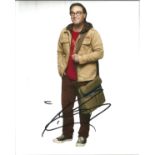 Johnny Galecki signed 10 x 8 Big Bank Theory colour photo. Good Condition. All signed pieces come