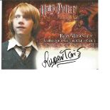 Rupert Grint as Ron Weasley signed Harry Potter Goblet of Fire autographed Artbox trading card. Each