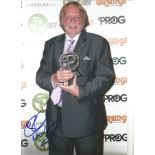 Rick Wakeman music legend signed 12x8 colour photo. Good Condition. All signed pieces come with a