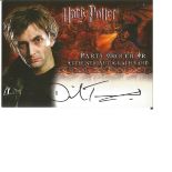 David Tennant signed Harry Potter Goblet of Fire autographed Artbox trading card. Each card has